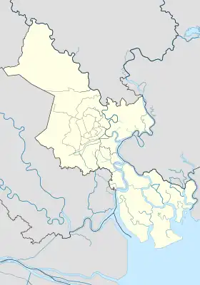 voir sur la carte de Hô Chi Minh-Ville