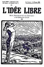 Photo de la couverture d'un journal