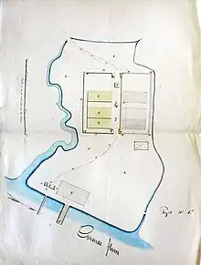 Plan de l'installation (1822).