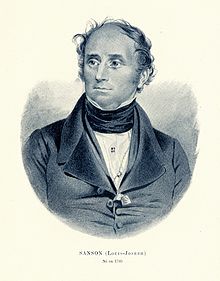 Portrait de Louis Joseph Sanson