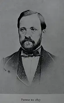 Louis Pasteur en 1857