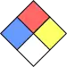 Symbole NFPA 704.