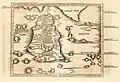 Claudii Ptolemaeii Alexandrinii geographicae enarrationis libri octo - Huit livres du commentaire géographique de Claude Ptolémée d'Alexandrie. Asiae Tabula XII - Table XII de l'Asie : Taprobane et Océan Indien (1535).