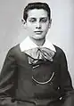 Le jeune Robert Proust en 1887, photographie des ateliers Paul Nadar.