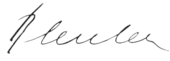 signature d'Eugen Bleuler