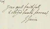 signature de James Jurin