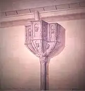 Gouttière dessinée par Arthur Habran.