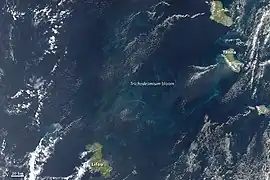 Efflorescence massive (« bloom ») de Trichodesmium entre le Vanuatu et la Nouvelle-Calédonie