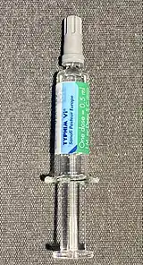 Image illustrative de l’article Vaccin contre la typhoïde