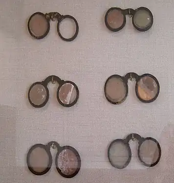 Lunettes du XVIe&nbsp;siècle.