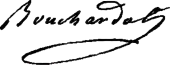 signature d'Apollinaire Bouchardat