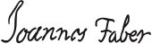 signature de Giovanni Faber