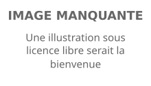 Image manquante. Une illustration sous licence libre serait la bienvenue