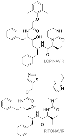Image illustrative de l’article Lopinavir/ritonavir