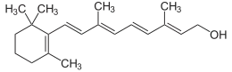 Description de l'image All-trans-Retinol2.svg.